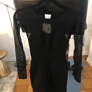 Reiss evening dress with corset bodice